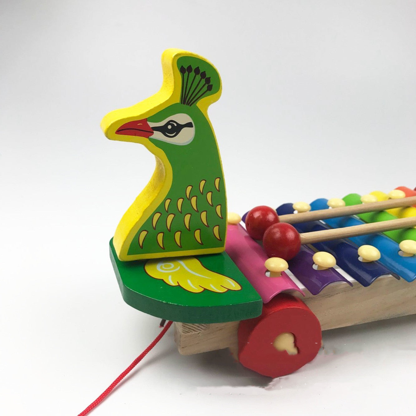 Pull Along Peacock Glockenspiel