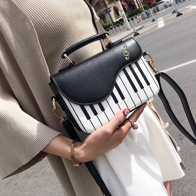 Piano Style Hand Bag