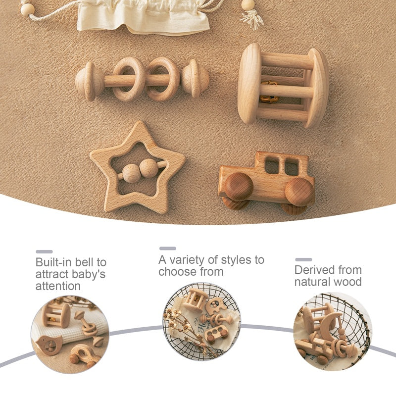 Fantastic 4pcs Rattle Toy Set