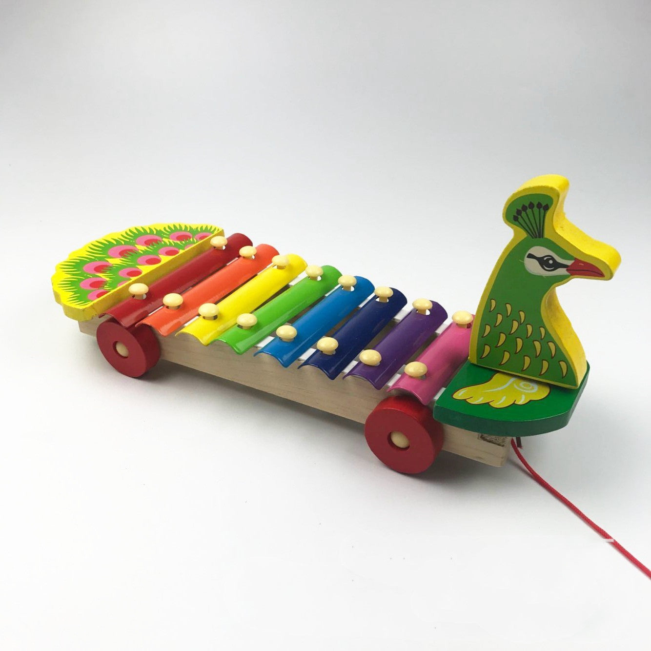 Pull Along Peacock Glockenspiel