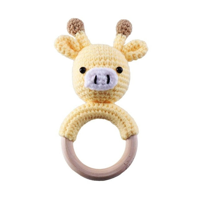 Teether Wooden Rattle