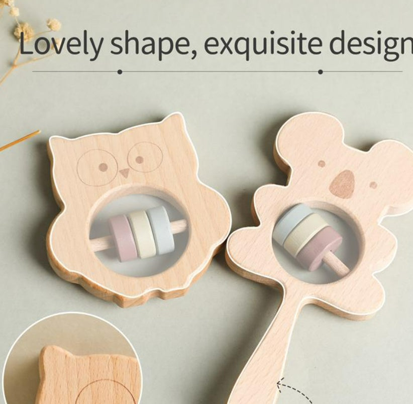 Koala or Owl Rattle