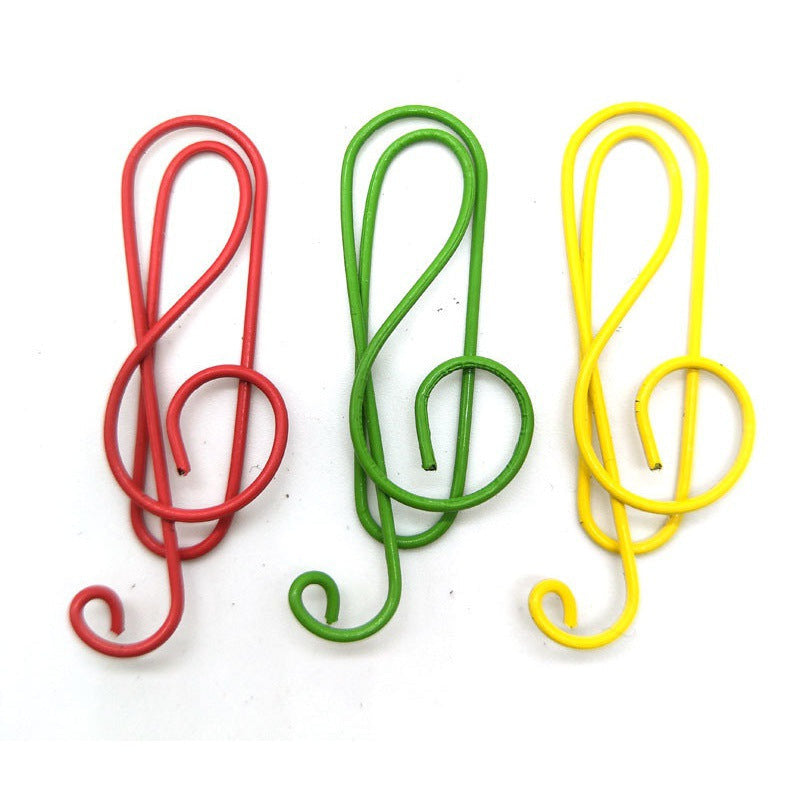 100 Treble Clef Paperclips