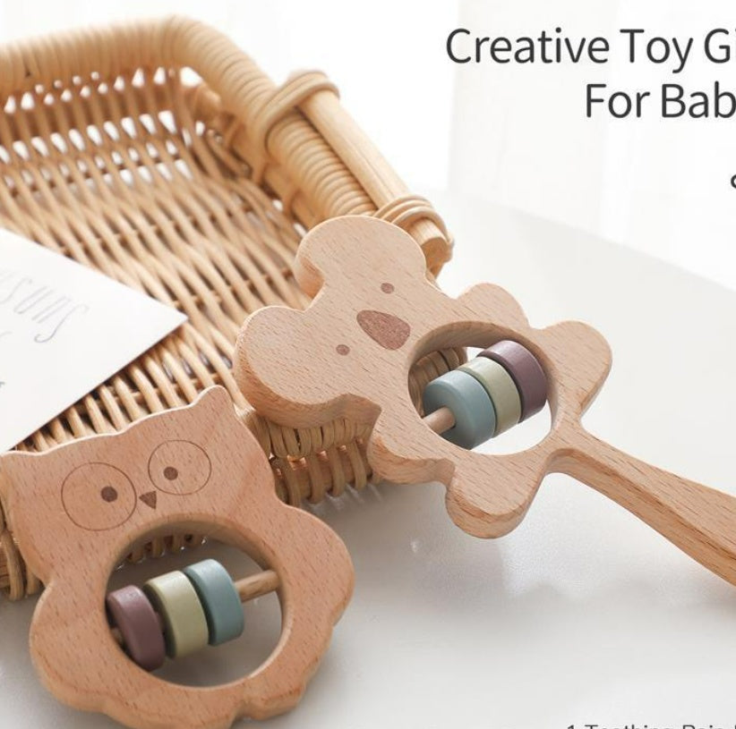 Koala or Owl Rattle