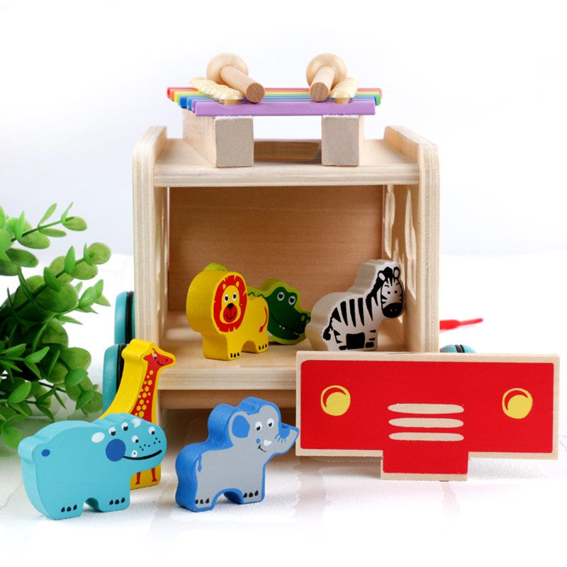 Puzzle Piano Drag Along Animal Concert Toys