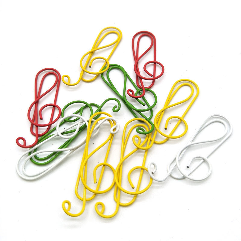 100 Treble Clef Paperclips