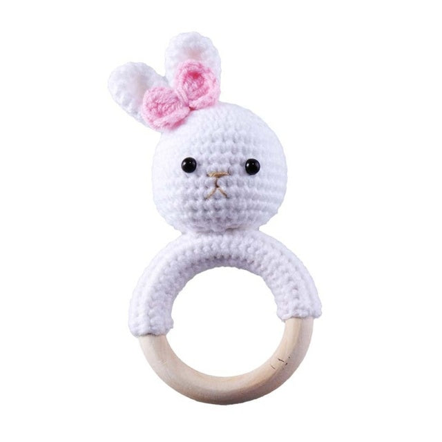 Teether Wooden Rattle