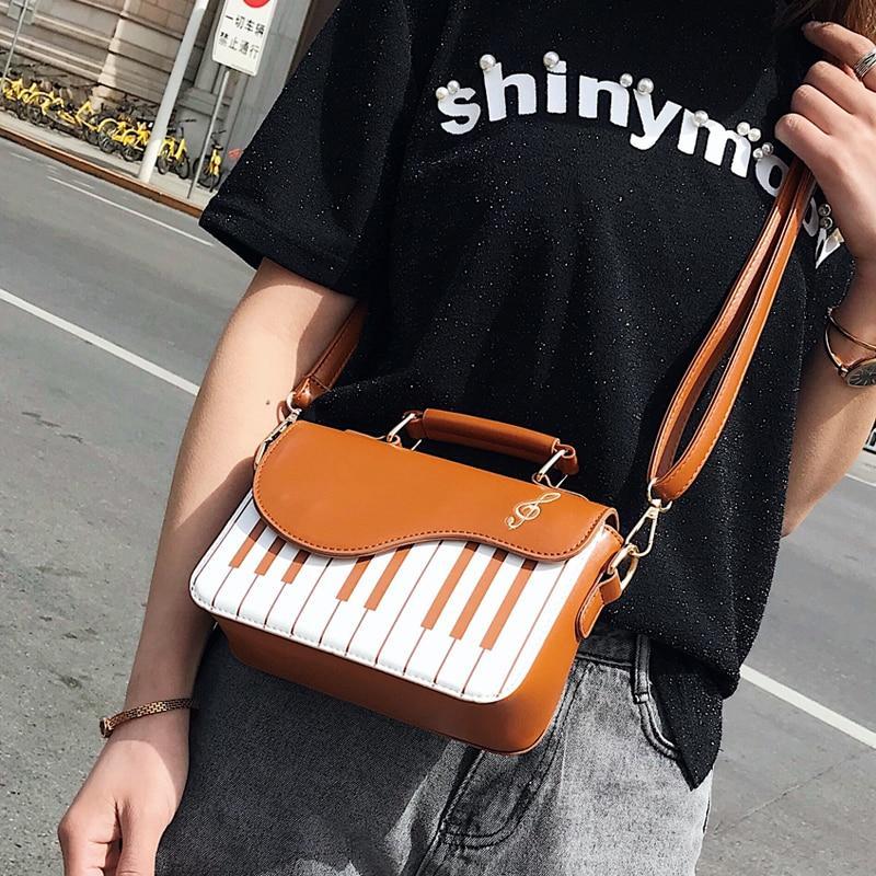 Piano Style Hand Bag