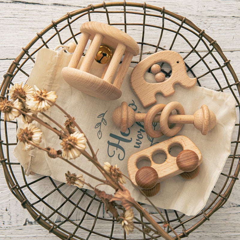 Fantastic 4pcs Rattle Toy Set