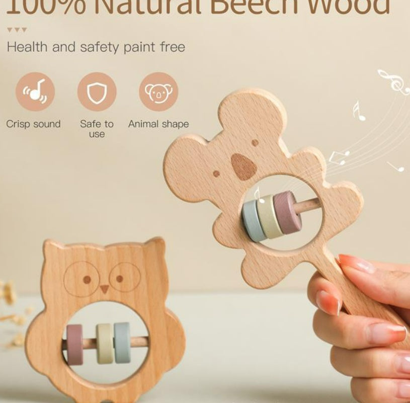 Koala or Owl Rattle