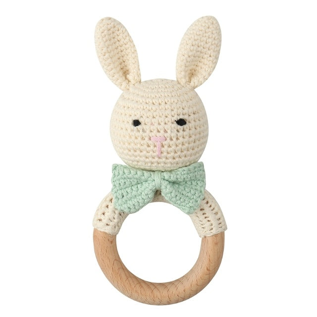 Teether Wooden Rattle