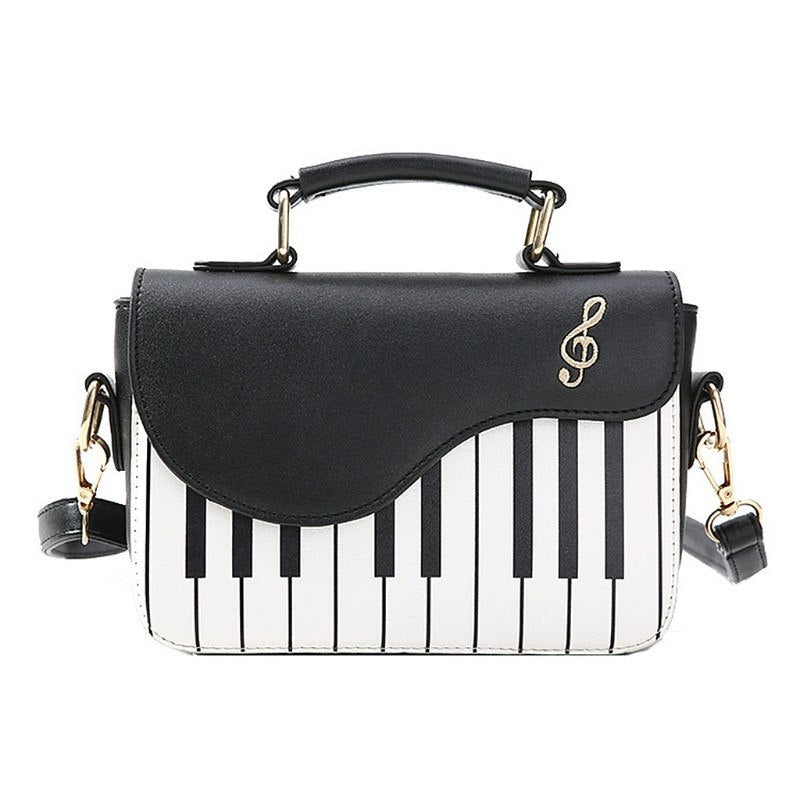 Piano Style Hand Bag