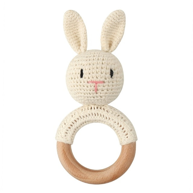 Teether Wooden Rattle