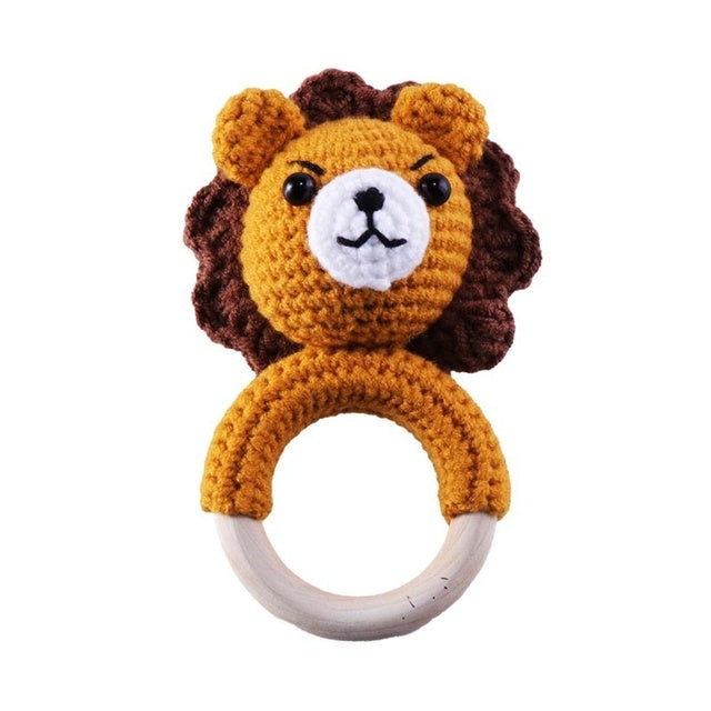 Teether Wooden Rattle