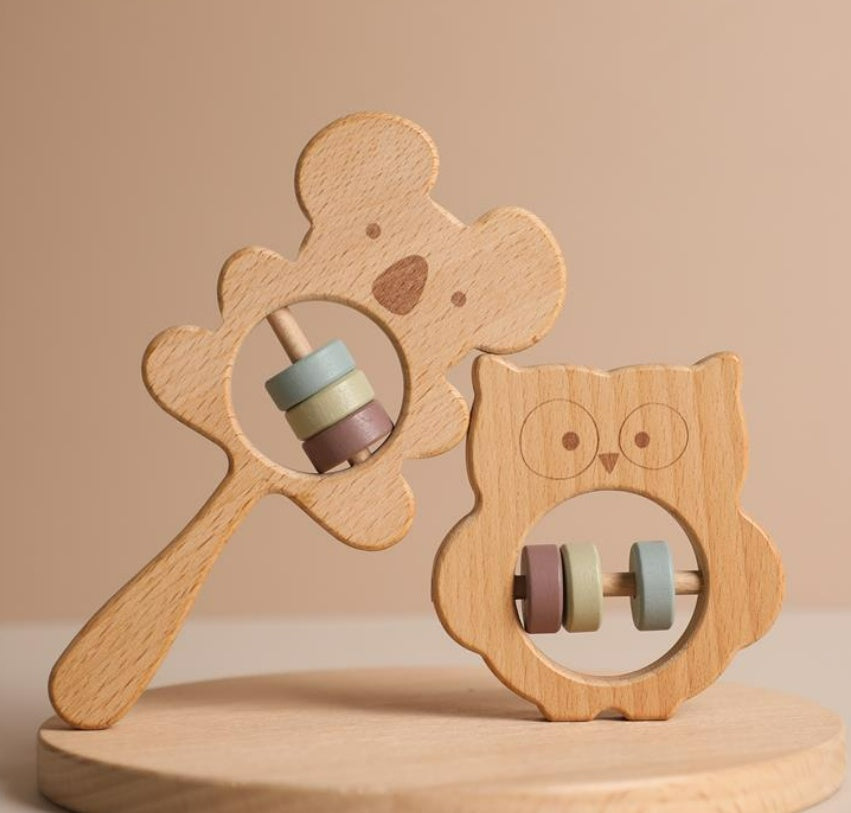 Koala or Owl Rattle