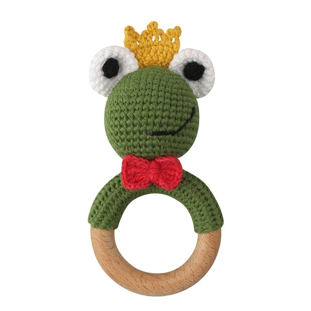 Teether Wooden Rattle
