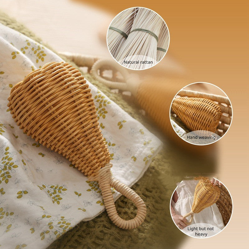 Hand-woven Pear-shaped Rattle
